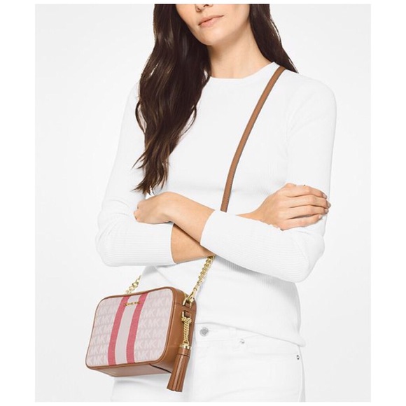 MICHAEL Michael Kors Handbags - Michael kors Striped Medium Bag Nwt